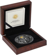 Cameroon 2023 2000 Francs Medusa- The Great Greek Mythology 2 Oz Antique Silver Coin 500 Minted