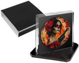 Mexico 2023 1 Onza SANTA MUERTE Gun Black Platinum 1 Oz .999 Silver Coin 100 Made!
