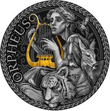 Cameroon 2023 1000 Francs Orpheus- The Great Greek Mythology 1 Oz Antique Silver Coin 500 Minted