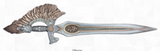 PRE-ORDER KOMSCO South Korea 2024 SWORD of SAINT GABRIEL Rose Gold Special Edition 2.5 oz .999 Antiqued Silver Stacker Letter Opener