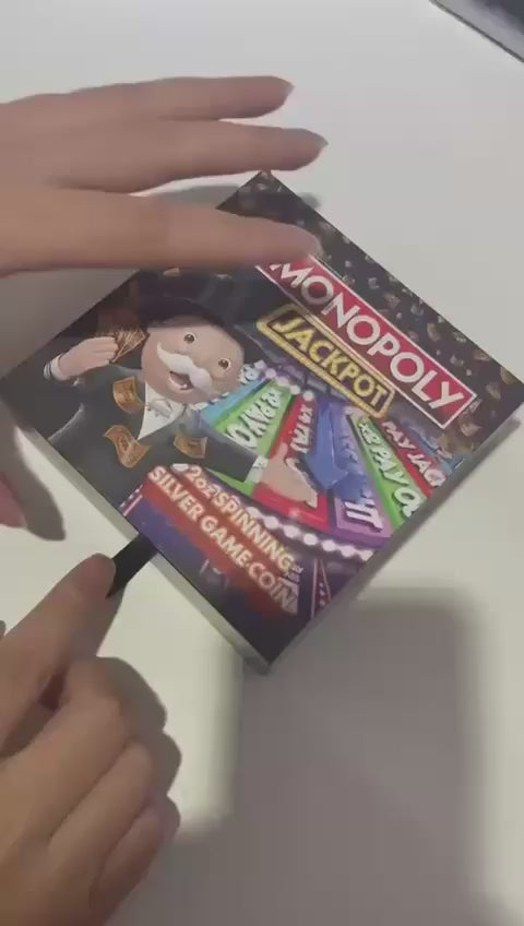 2026 Barbados $5 Monopoly 2oz Silver Coin features a unique 70mm interactive spinning mechanism and colored art. Only 777 made! Video