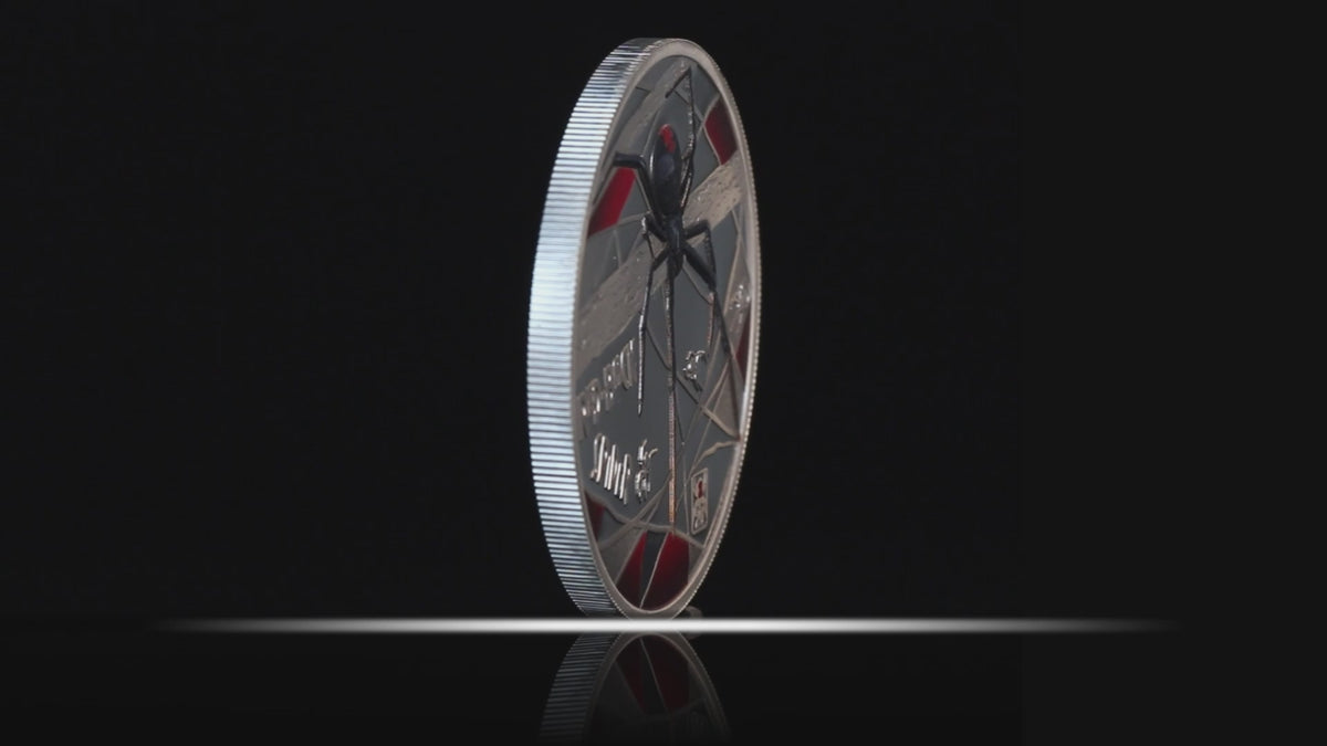 2026 Redback Spider Silver Proof Video 1 - FORTYMILLION