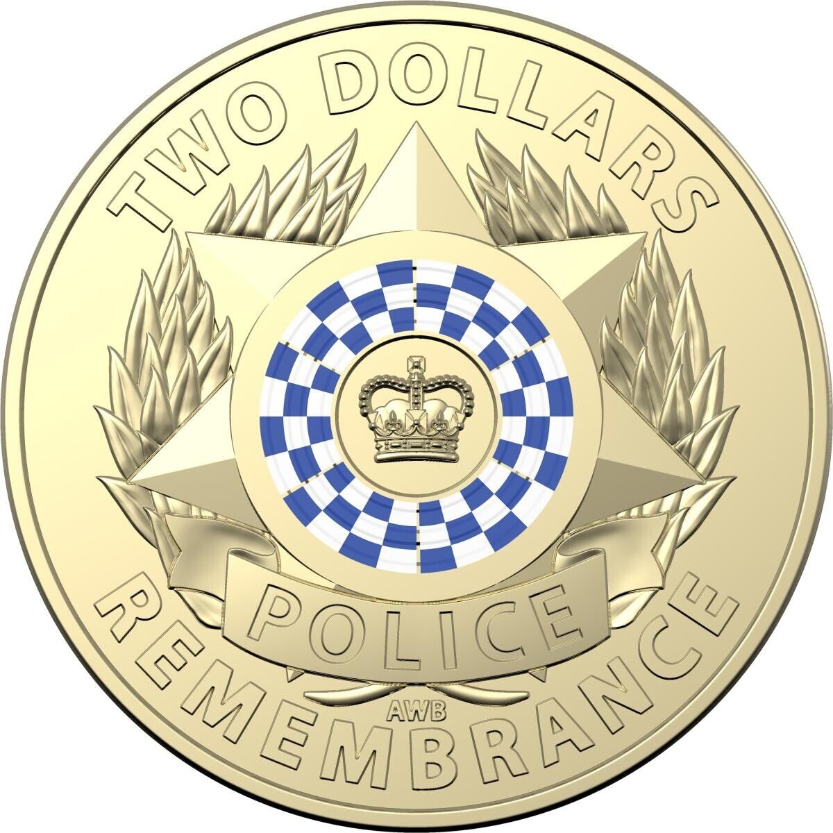 Australia 2019 $2 Police Coloured Uncirculated Sealed Royal Australian Mint Bag of 5 Coins