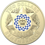 Australia 2019 $2 Police Coloured Uncirculated Sealed Royal Australian Mint Bag of 5 Coins