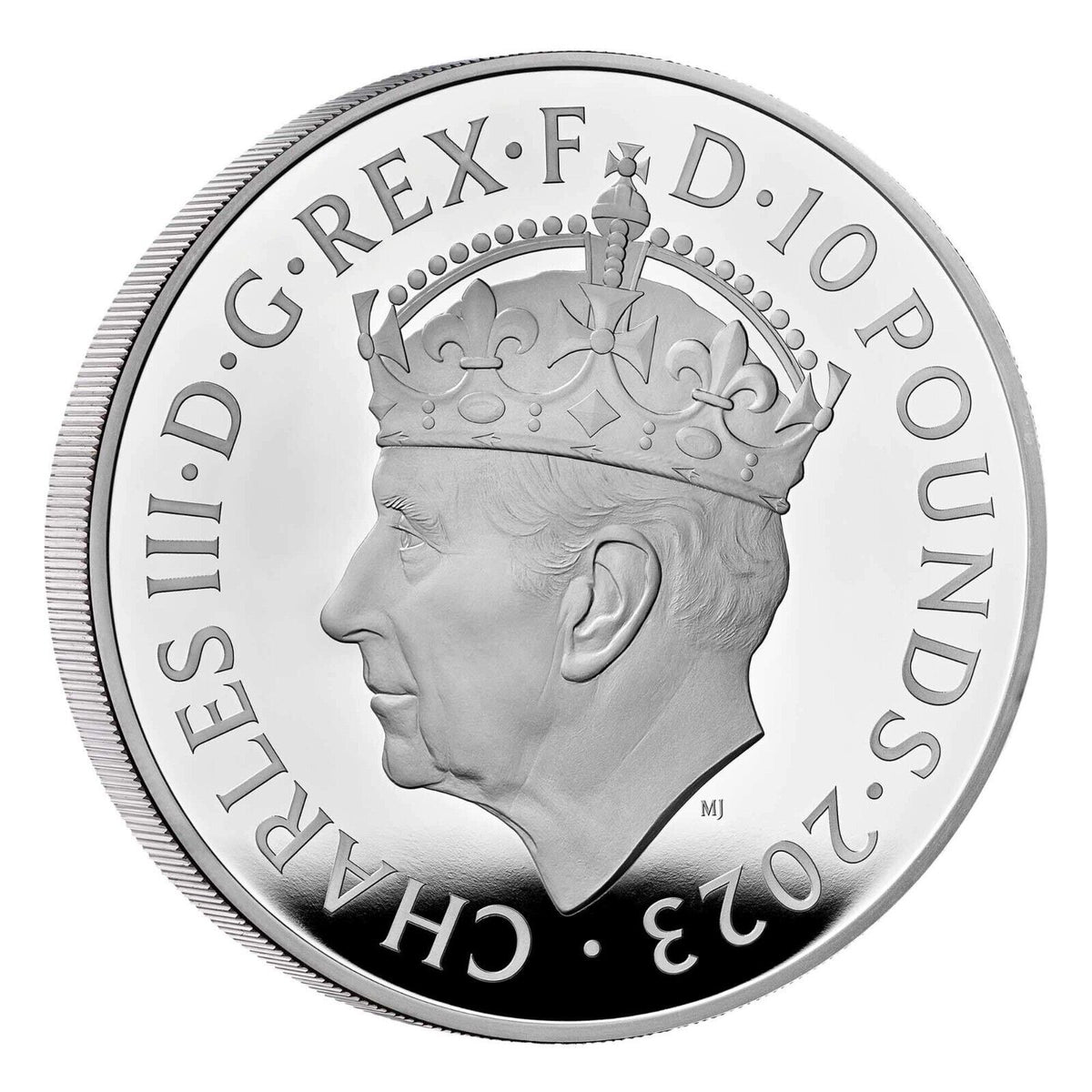 United Kingdom 2023 £10 King Charles III Coronation 5oz Silver Proof Coin