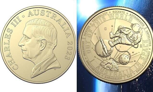 Australia 2024 $1 Out of this World Australia In Space  Reverse and Obverse