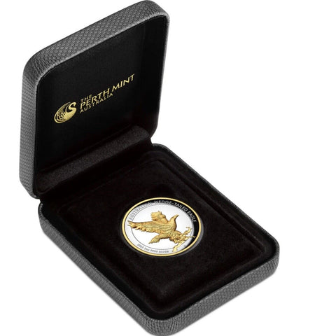 2023 Australian Wedge-Tailed Eagle 2oz Silver High Relief Gilded Coin