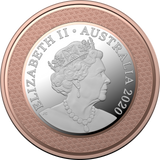 Australia 2020 $5 Australian Paralympic Team Bi-Metallic Selectively Gold Plated Proof Coin 500 Made