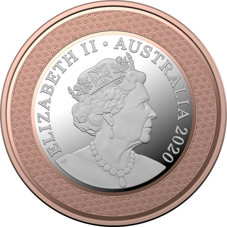 Australia 2020 $5 Australian Paralympic Team Bi-Metallic Selectively Gold Plated Proof Coin 500 Made
