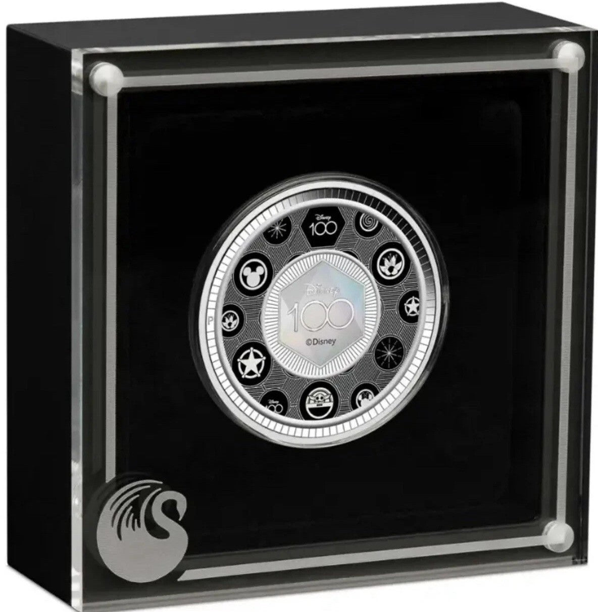 Tuvalu 2023 50 Cents DISNEY 100th ANNIVERSARY 1/2oz .9999 Silver Proof Coloured Coin 2000 Minted.