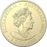 Australia 2021 $2 Ambulance Coloured Uncirculated Sealed Royal Australian Mint Bag of 5 Coins
