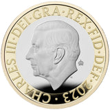 United Kingdom 2023 King Charles III Definitive Proof Coin Set with Honey Bee Coin