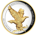 2023 Australian Wedge-Tailed Eagle 2oz Silver High Relief Gilded Coin