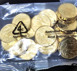 Australia 2023 $1 King Charles III Uncirculated Sealed Royal Australian Mint Bag of 20 Coins