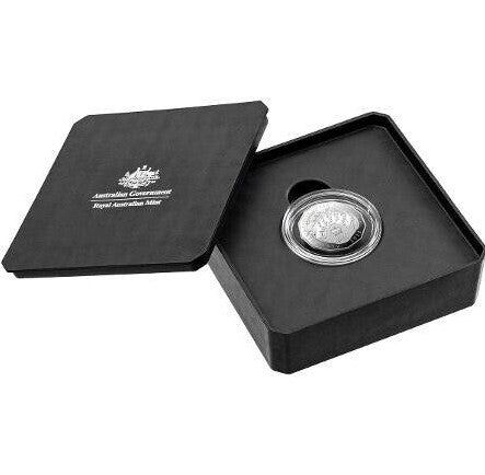 Australia 2023 50 Cents Elizabeth Regina – HM Queen Elizabeth II Commemoration Silver Proof Coin Biodegradable Case