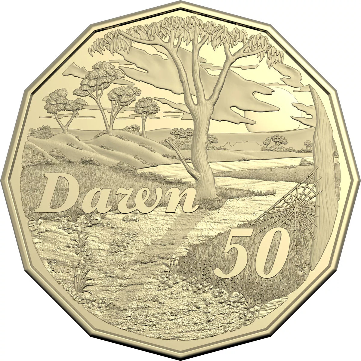 Australia 2025 50 Cents DOROTHEA MACKELLAR TREASURED AUSTRALIAN POETRY 3-Coin Al-Br Uncirculated Set