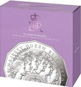 Australia 2023 50 Cents Elizabeth Regina – HM Queen Elizabeth II Commemoration Silver Proof Coin Shipper Box