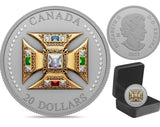 Canada $20 2023 St. Edward’s Crown Proof 1oz .9999 Silver coin