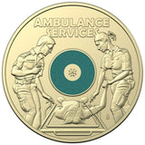 Australia 2021 $2 Ambulance Coloured Uncirculated Sealed Royal Australian Mint Bag of 5 Coins
