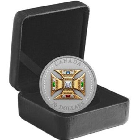 Canada $20 2023 St. Edward’s Crown Proof 1oz .9999 Silver coin