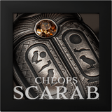 Palau 2023 $5 SCARAB Cheops 1 oz Antique .9999 Silver Coin CIT Smartminting®