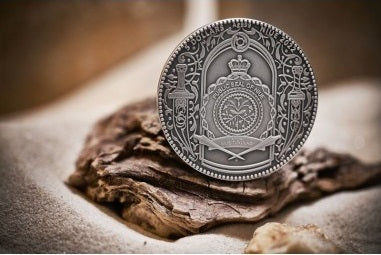 Niue 2022 $5 SICARII Assassins Gold Plating 2oz Antique Silver Coin