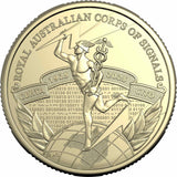 Australia 2025 $1 CENTENARY of ROYAL AUSTRALIAN CORPS of SIGNAL Uncirculated Coin