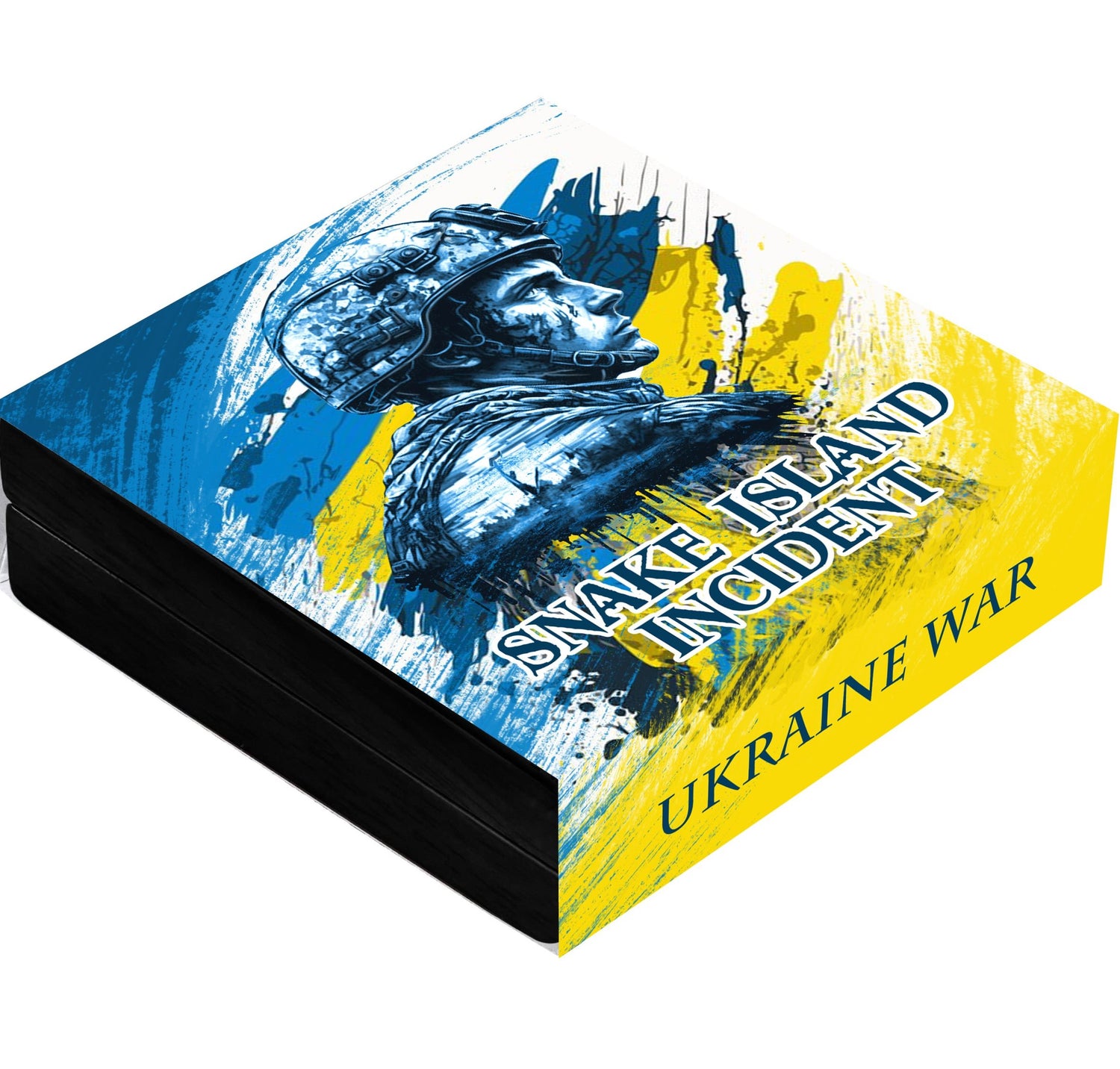 Cameroon 2023 2000 Francs SNAKE ISLAND INCIDENT Ukraine War 2 Oz Antique .999 Silver Coin Box