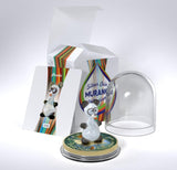 Canada 2022 $5 PANDA Murano Glass Series Maple Leaf 1 oz .9999 Colourised Silver