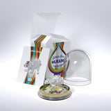Canada 2022 $5 WHITE SHEEP Murano Glass Series Maple Leaf 1 oz .9999 Colourised Silver