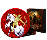 2023 Four Horsemen of the Apocalypse White Horse – Space Red 1 oz Silver Coin