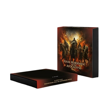 2023 Four Horsemen of the Apocalypse White Horse – Space Red 1 oz Silver Coin