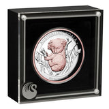 Australian Koala 2021 $8 5oz Silver Proof High Relief Gilded Coin