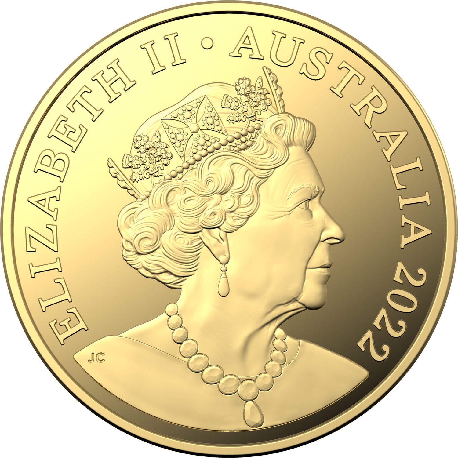 Australia Dinos Down Under 2022 $10 Australian Dinosaurs C Mintmark 1/10oz Gold Proof Coin Obverse