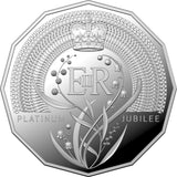Australia 2022 50 Cent Platinum Jubilee of HM Queen Elizabeth II - Silver Proof