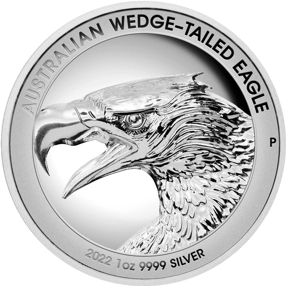 Australian Wedge-tailed Eagle 2022 $1 1oz Silver Proof Ultra High Relief Coin