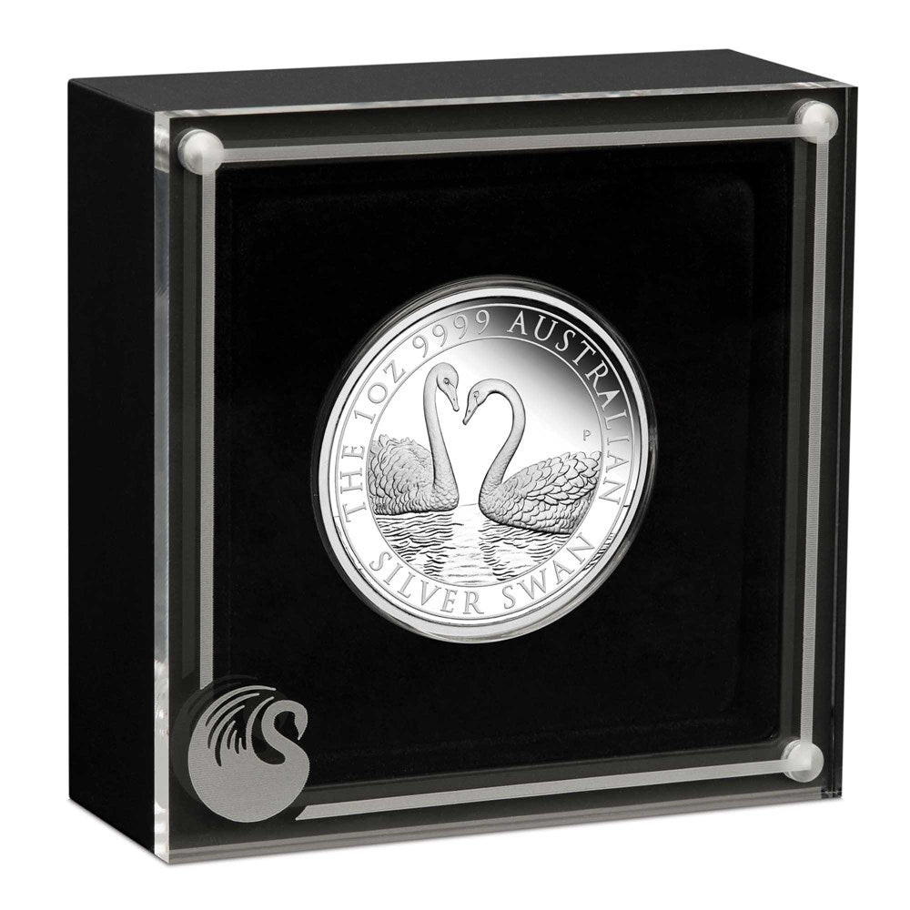 Australia 2022 $1 Australian Silver Swan 1oz .9999 Silver Proof Coin