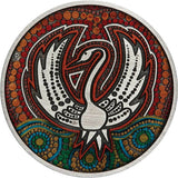 Australia 2022 $2 Maali Swan 2 oz .9999 Antique Silver Perth Mint