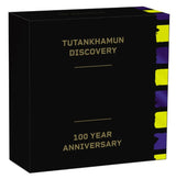 Tuvalu 2022 Tutankhamun Discovery 100 Year Anniversary 2022 1oz Gold Proof Coloured Coin Perth Mint