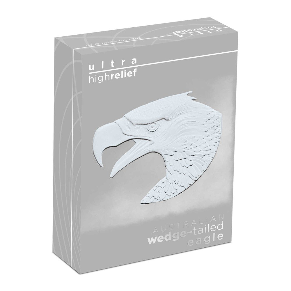 Australian Wedge-tailed Eagle 2022 $1 1oz Silver Proof Ultra High Relief Coin