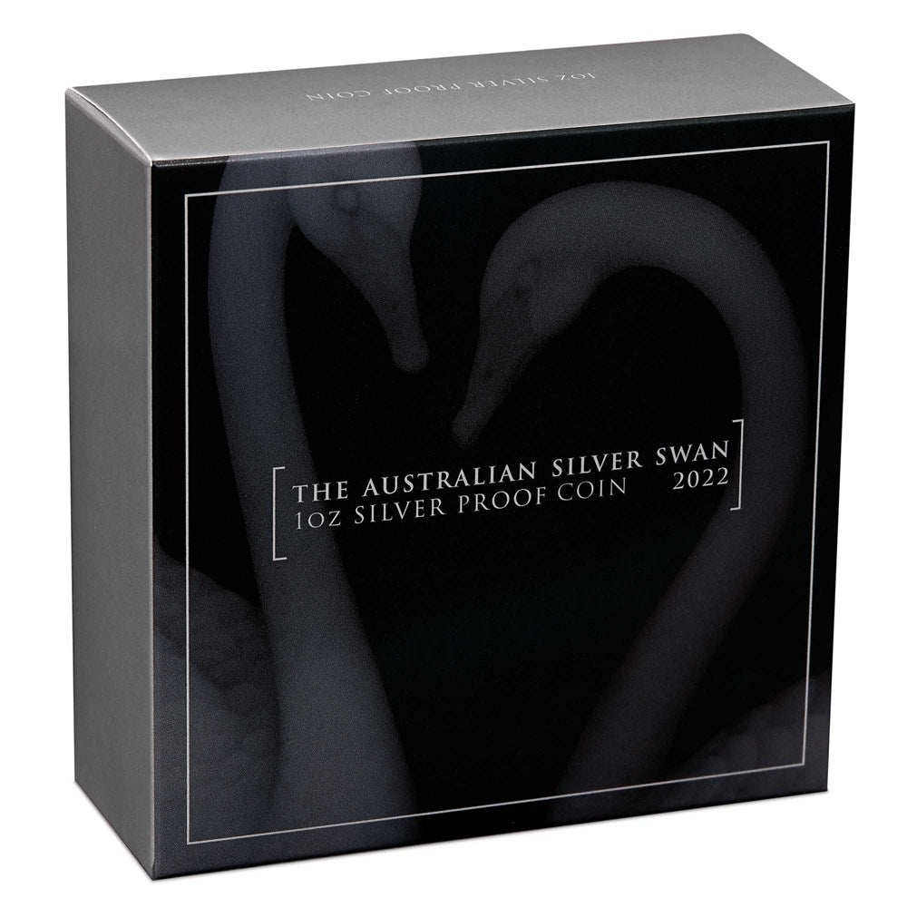 Australia 2022 $1 Australian Silver Swan 1oz .9999 Silver Proof Coin