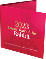 Australia 2022 50 Cent Uncirculated Lunar Year of the Rabbit