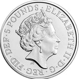 United Kingdom 2023 £5 The Royal Tudor Beasts The Yale of Beaufort Brilliant Uncirculated