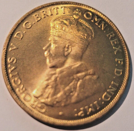 1930 Australian Penny Replica Album Filler