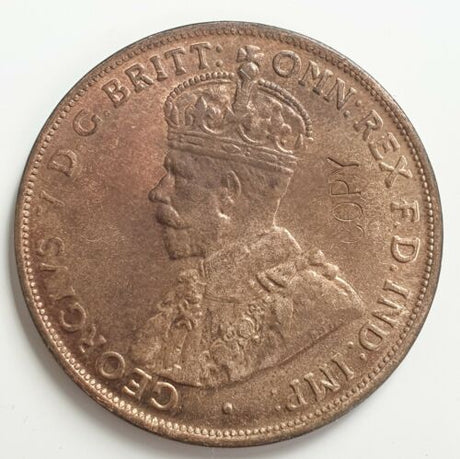 1930 Australian Penny Replica Album Filler Obverse 2