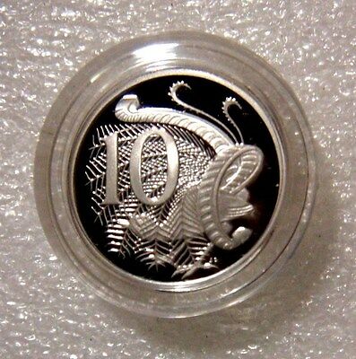 Australia 2015 10 Cent Proof Lyrebird