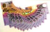 Australia 2016 $5 Uncirculated Matching Serial Numbers"160802103" 14 Notes Banknotes