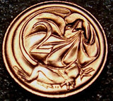 Australia 1983 2 Cent Uncirculated Frilled Neck Lizard