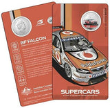 Australia 2020 50 Cent Coloured Uncirculated60 Years of Supercars 2008 Ford BF Falcon