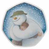 United Kingdom 2020 50p Proof The Snowman Colour Silver